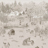 Potter's Woodland Stone | non-woven tapetti | Storybook Papers
