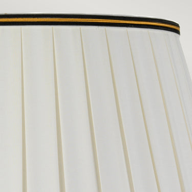 Table lamp gold patterned on green background | ø40 x 68 cm | Sashi |