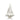 Sailboat on foot H42/L25/W2 cm cream