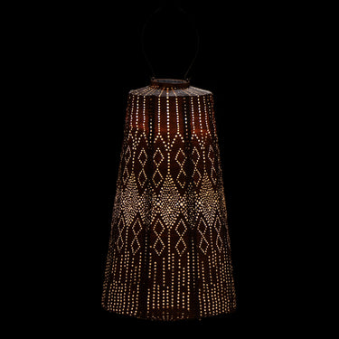 Punaruskea (Mocha Mousse) aurinkokennolyhty aurinkokennolyhty | ⌀28 x 43 cm | Funale Lampshade