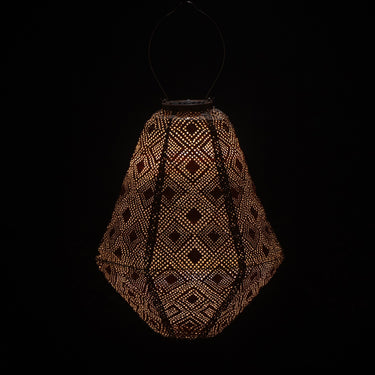 Punaruskea (Mocha Mousse) aurinkokennolyhty aurinkokennolyhty | Ø30 x 37,5 cm | Mosaic Can