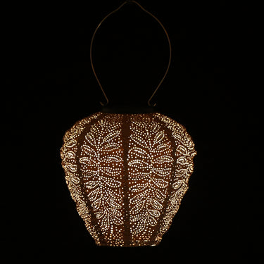 Punaruskea (Mocha Mousse) aurinkokennolyhty | Ø20 x 20 cm | Folia Balloon