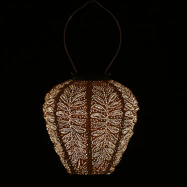 Punaruskea (Mocha Mousse) aurinkokennolyhty | Ø20 x 20 cm | Folia Balloon