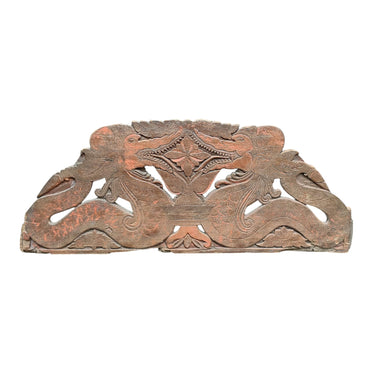 Puukoriste tiikkipuuta | 58,5 x 1 x 24 cm | Vintage-Vintage by Sasu's-Sasu’s sisustus- ja huonekaluliike