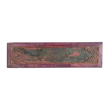 Wood decoration teak wood | 92 x 2 x 23 cm | Vintage