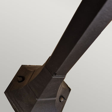 Post lamp black | Outdoor use | ⌀17 x 94 cm | Chapel Mini | (IP44)