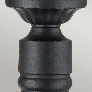 Post lamp black | Outdoor use | ⌀23.5 x 115 cm | Chicago | (IP44)