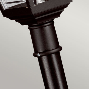Post lamp black | Outdoor use | 25.5 x 25.5 x 116 cm | Kerry | (IP44)