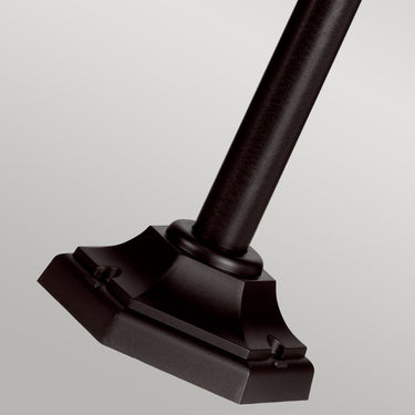 Post lamp black | Outdoor | 25.5 x 25.5 x 193 cm | Kinsale | (IP44)