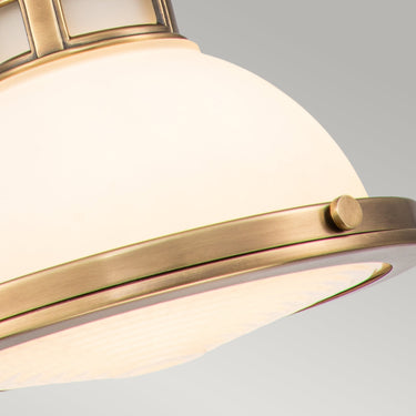 Pendant lamp antique brass | ⌀29.2 x 47 - 108 cm | Amelia