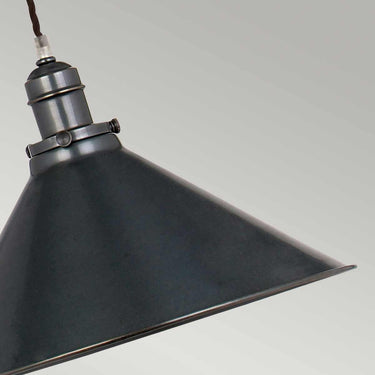 Pendant lamp antique bronze | ⌀37 x 96 - 180 cm | Provence |