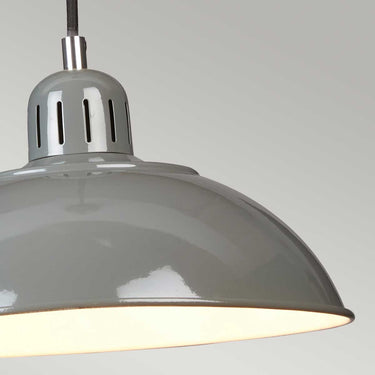 Pendant lamp grey | ⌀30 x 29.9 - 234.9 cm | Franklin |