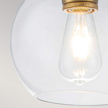 Pendant lamp polished antique brass | ø21.6 x 44.5 - 196.9 cm | Tabby |
