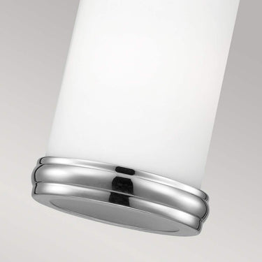 Pendant lamp polished chrome | For bathroom | ⌀7.4 x 32.4 cm - 120.3 cm | Payne | (IP44)
