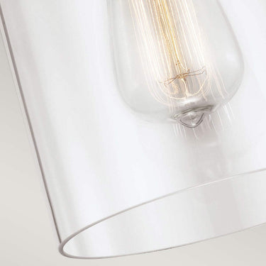 Pendant lamp polished nickel | ø16.5 x 48.3 - 200.7 cm | Hounslow |
