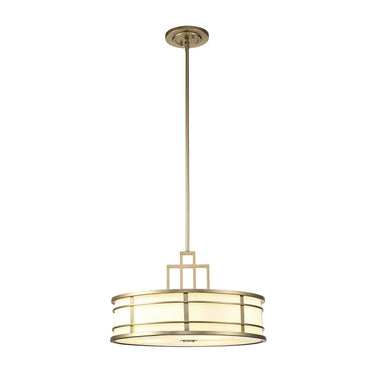 Pendant lamp matte brass | ⌀53.3 x 38.1-175.3 cm | Fusion |