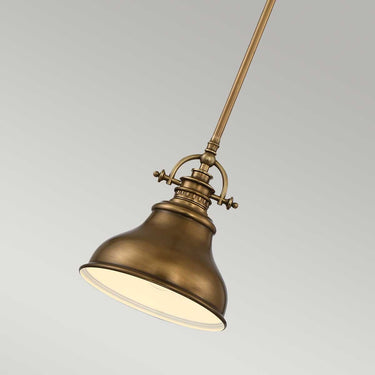 Pendant lamp matte brass | ⌀20.3 x 34.5 - 125.9 cm | Emery |