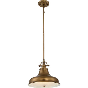 Pendant lamp matte brass | ⌀34.3 x 37.7 - 127.7 cm | Emery |