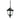 Riippuvalaisin musta | Ulkokäyttöön | ⌀17 x 49,5 cm - 96,5 cm | Chapel Mini | (IP44)-Elstead Lighting-Sasu’s sisustus- ja huonekaluliike