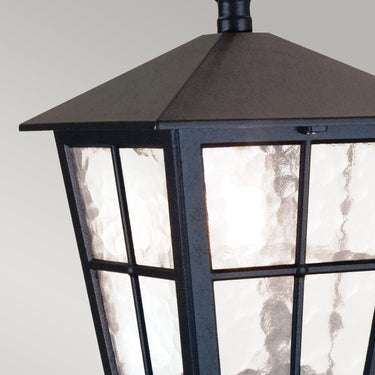 Pendant lamp black | Outdoor | ⌀21.5 x 41.4 cm - 89.5 cm | Canterbury | (IP43)