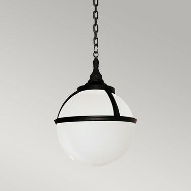 Pendant lamp black | Outdoor | ⌀27 x 53.5 cm - 73 cm | Glenbeigh | (IP44)