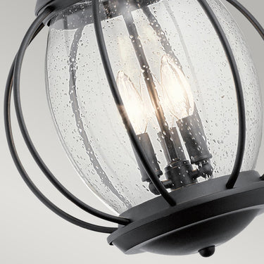 Pendant lamp black | Outdoor | ⌀35.6 x 58.3 cm - 244.2 cm | Vandalia | (IP44)