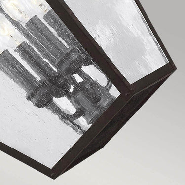 Pendant lamp black-gray | Outdoor | ⌀33.8 x 66.2 cm - 222.1 cm | Galena | (IP44)