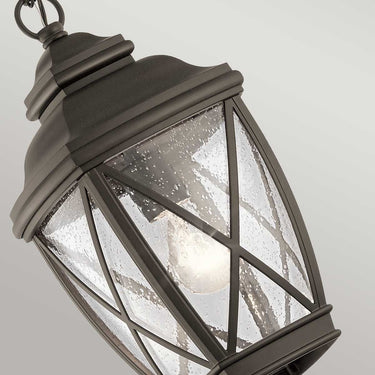 Pendant lamp bronze | Outdoor | ⌀19.1 x 44.7 cm - 204 cm | Tangier | (IP44)