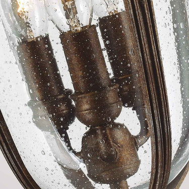Pendant lamp bronze | Outdoor | ⌀21.6 x 58 cm - 210.5 cm | English Bridle | (IP44)