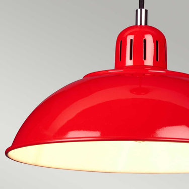 Pendant lamp red | ⌀30 x 29.9 - 234.9 cm | Franklin |