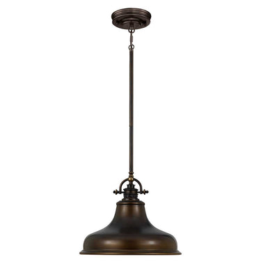 Pendant lamp dark bronze | ⌀34.3 x 37.7 - 127.7 cm | Emery |
