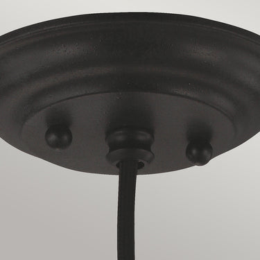 Pendant lamp with glass shade and driftwood decoration | ø22.9 x 40 - 485.2 cm | Matrimonio