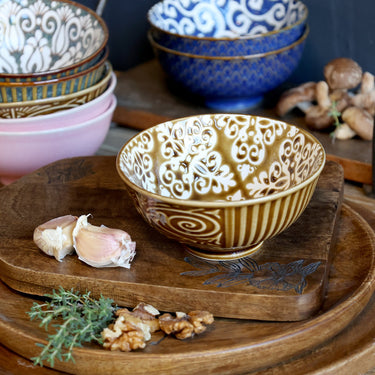 Arés Bowl H5.5/D12 cm mocca