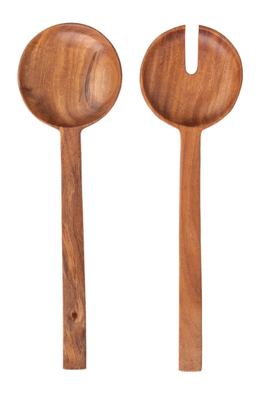 Salaatinottimet | 28,8 × 8,5 x 2 cm | NATURAL NEEM braun