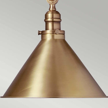 Wall and ceiling lamp antique brass | ⌀29.7 x 53.5 - 123.5 cm | Provence |