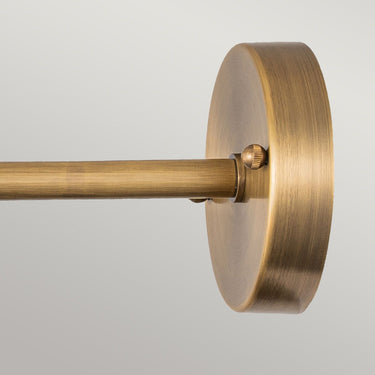 Wall lamp antique brass | Outdoor | 23 x 53.8 x 39.6 cm | Chiswick | (IP44)