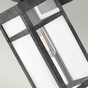 Wall lamp antique black | Outdoor | 14 x 18.5 x 47.4 cm | Porter | (IP44)