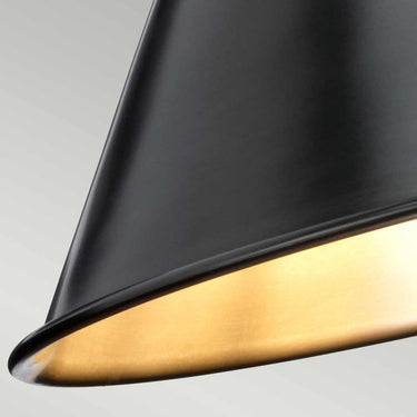Wall lamp antique bronze | 21 x 34 x 28cm | Provence |