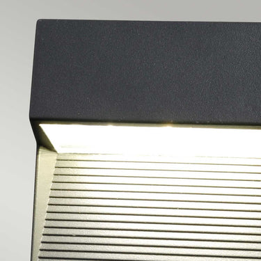 Wall lamp graffiti gray | IP54 | 15 x 7.2 x 15 cm | Freyr | (IP54)