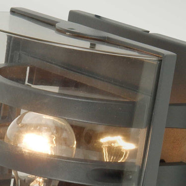 Wall lamp graffiti grey | IP54 | 21 x 17.5 x 21 cm | Frida | (IP54)