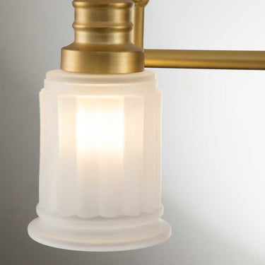 Wall lamp brushed brass | For bathroom | 61 x 17.1 x 23.7 cm | Swell | (IP44)