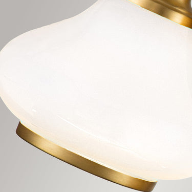 Wall lamp brushed brass | For bathroom | 61 x 20.6 x 23.1 cm | Ainsley | (IP44)