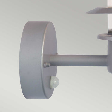 Wall lamp silver | Outdoor use | 21.8 x 26 x 23.6 cm | Helsingor | (IP44)