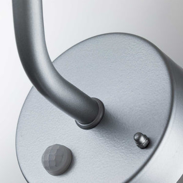 Wall lamp silver | Outdoor use | 27.5 x 42 x 25.5 cm | Klampenborg | (IP44)