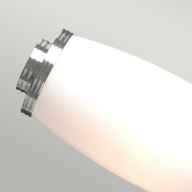 Wall lamp polished chrome | For bathroom | 47 x 13 x 9.5 cm | Eliot | (IP44)