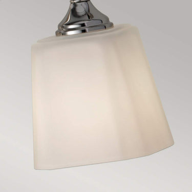 Wall lamp polished chrome | For bathroom | 76.2 x 15.2 x 25.7 cm | Concord | (IP44)