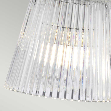Wall lamp polished chrome | For bathroom | 82.2 x 19.6 x 24.2 cm | Addison | (IP44)