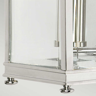 Wall lamp polished chrome | Outdoor | 13 x 11 x 31 cm | Holborn | (IP44)