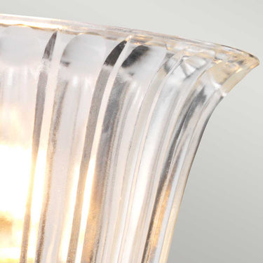 Wall lamp Polished nickel | For bathroom | 13.9 x 17.3 x 21.7 cm | Austen | (IP44)