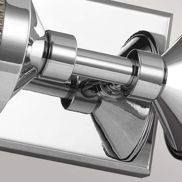Wall lamp chrome | For bathroom | 58.4 x 13.3 x 12.1 cm | Paulson | (IP44)